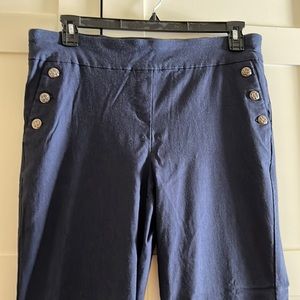 Roz & Ali Navy Sailer Dress Pants 14